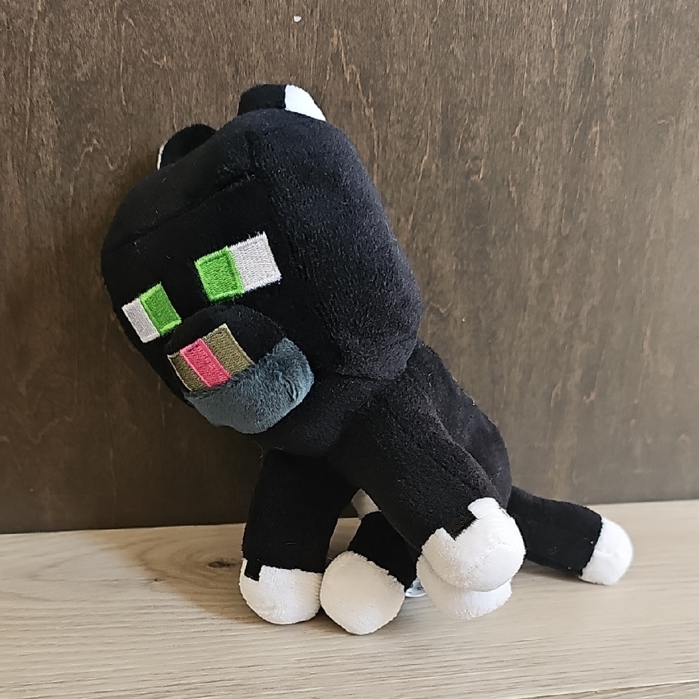Spin Master Minecraft Black Cat 8" Plush‎